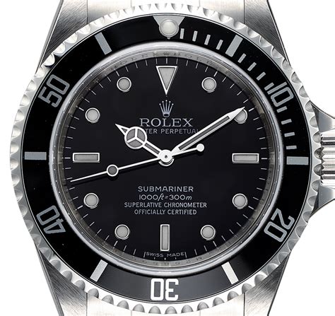 rolex submariner 40mm thickness